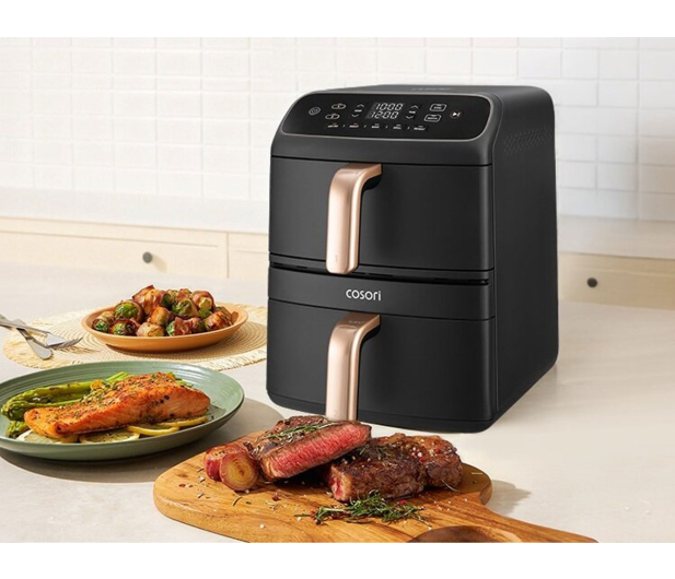 Cosori Air Fryer TurboTower Compact high-gloss kosz ceramiczny 8,6L - 1603344 - zdjęcie 8